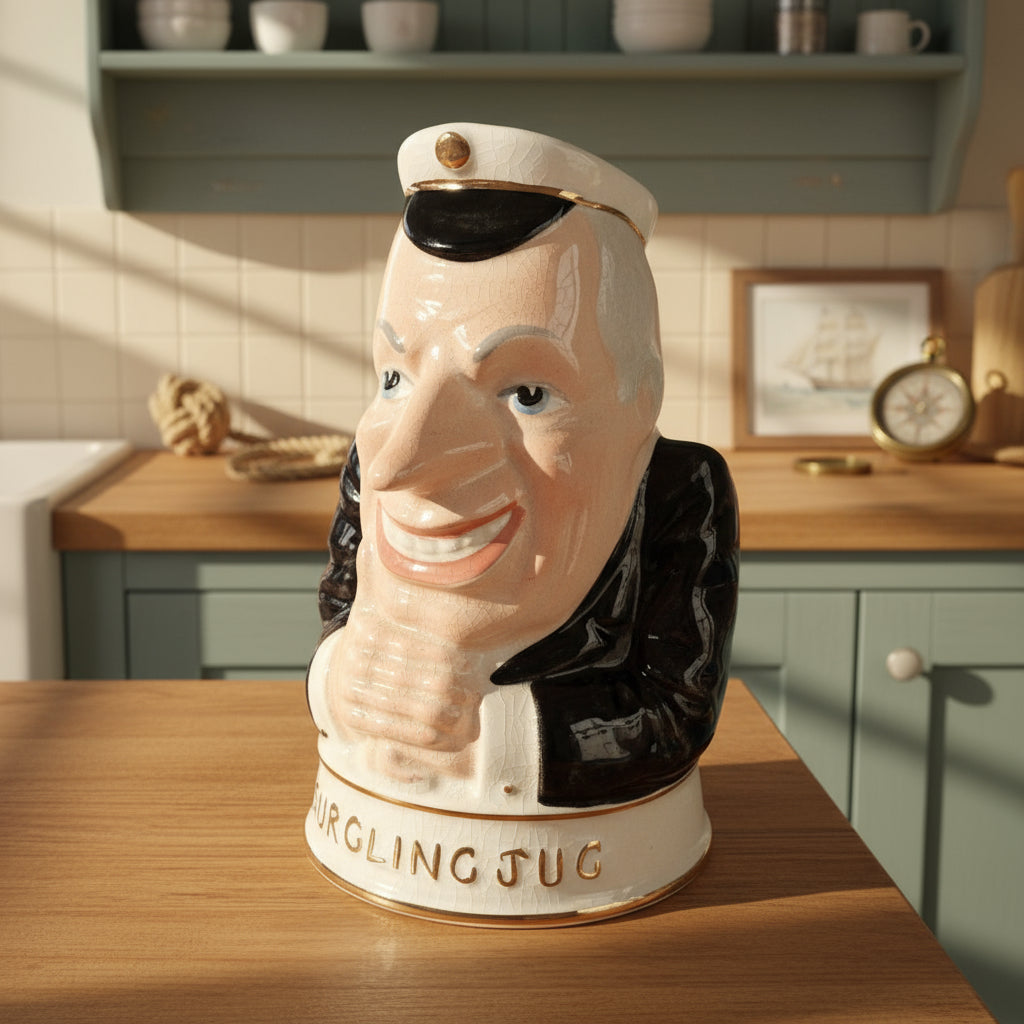 1970s Price Kensington PK Edward Heath Gurgling Jug