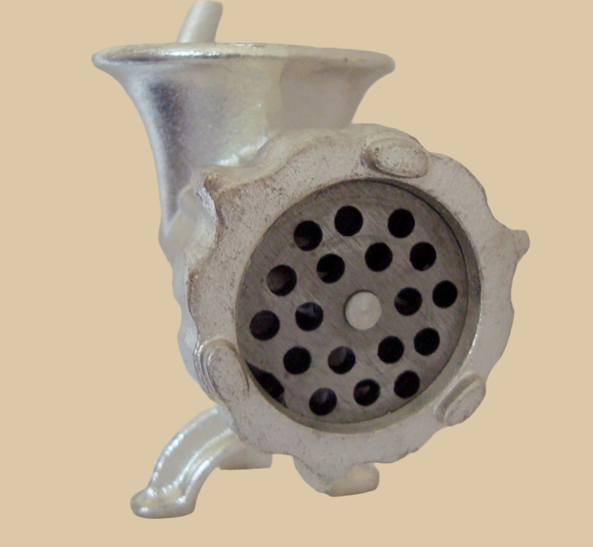 1990s Cast Iron Table Top Hand Mincer