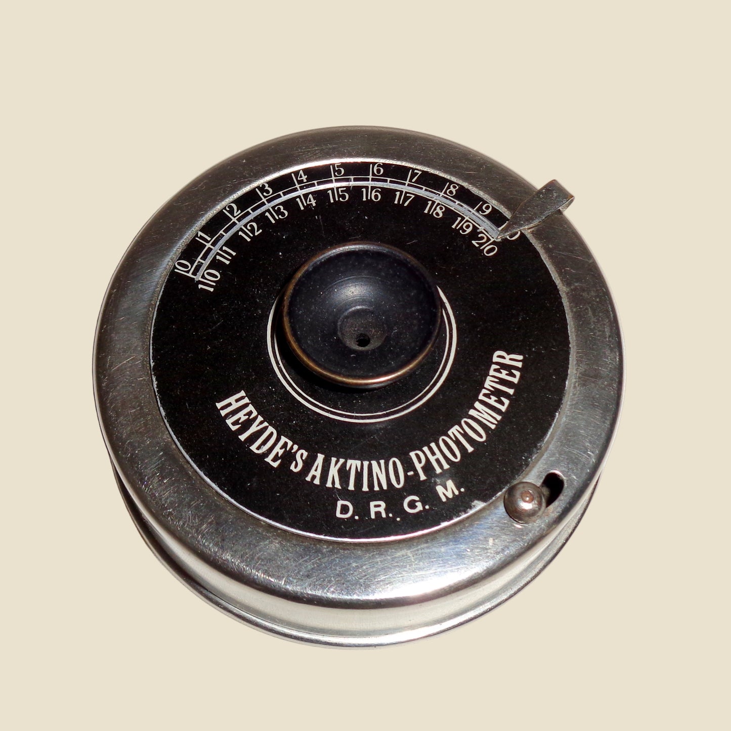 Antique Heyde's Aktino Photometer Exposure Meter