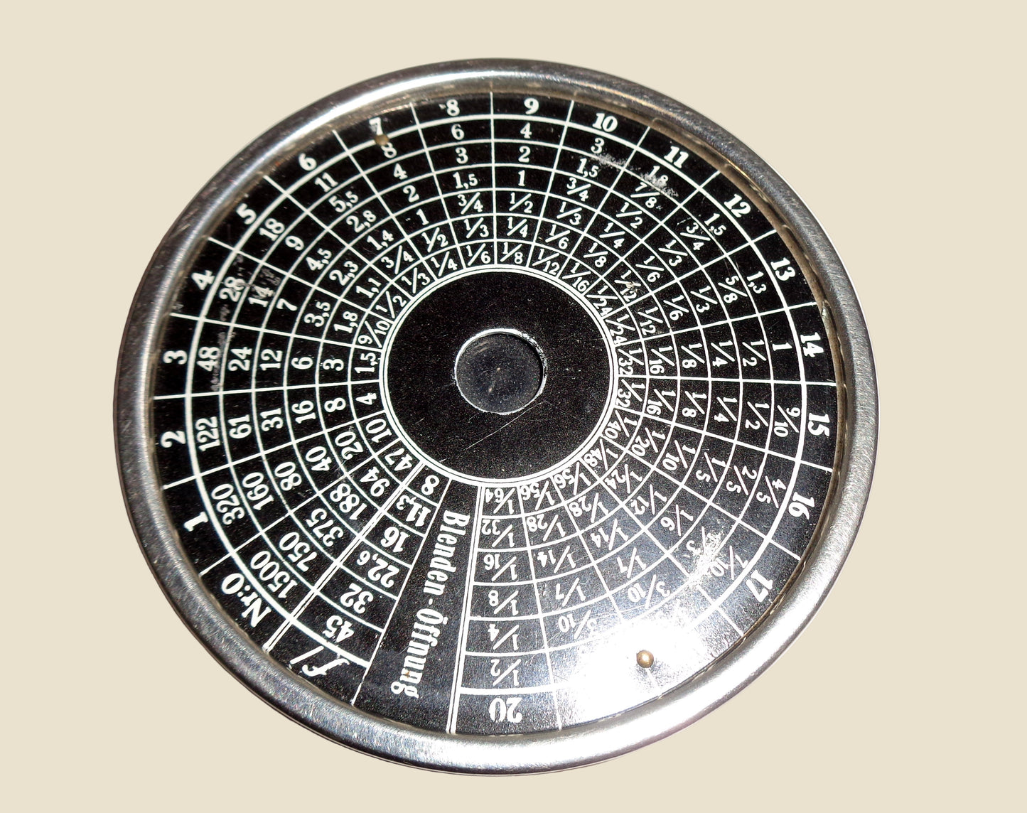 Antique Heyde's Aktino Photometer Exposure Meter