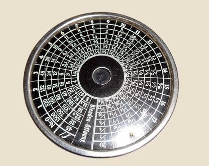 Antique Heyde's Aktino Photometer Exposure Meter