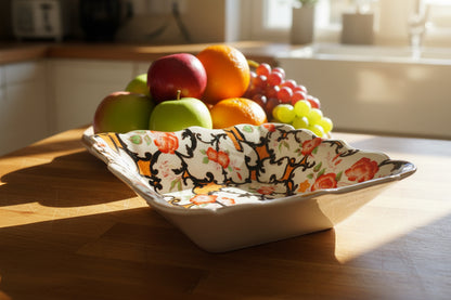 Art Deco Holkirk Ware Katano Fruit Bowl Gaudy Welsh/Imari Style