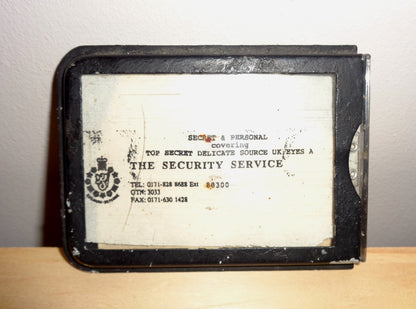 Vintage Badge For The British Security Service