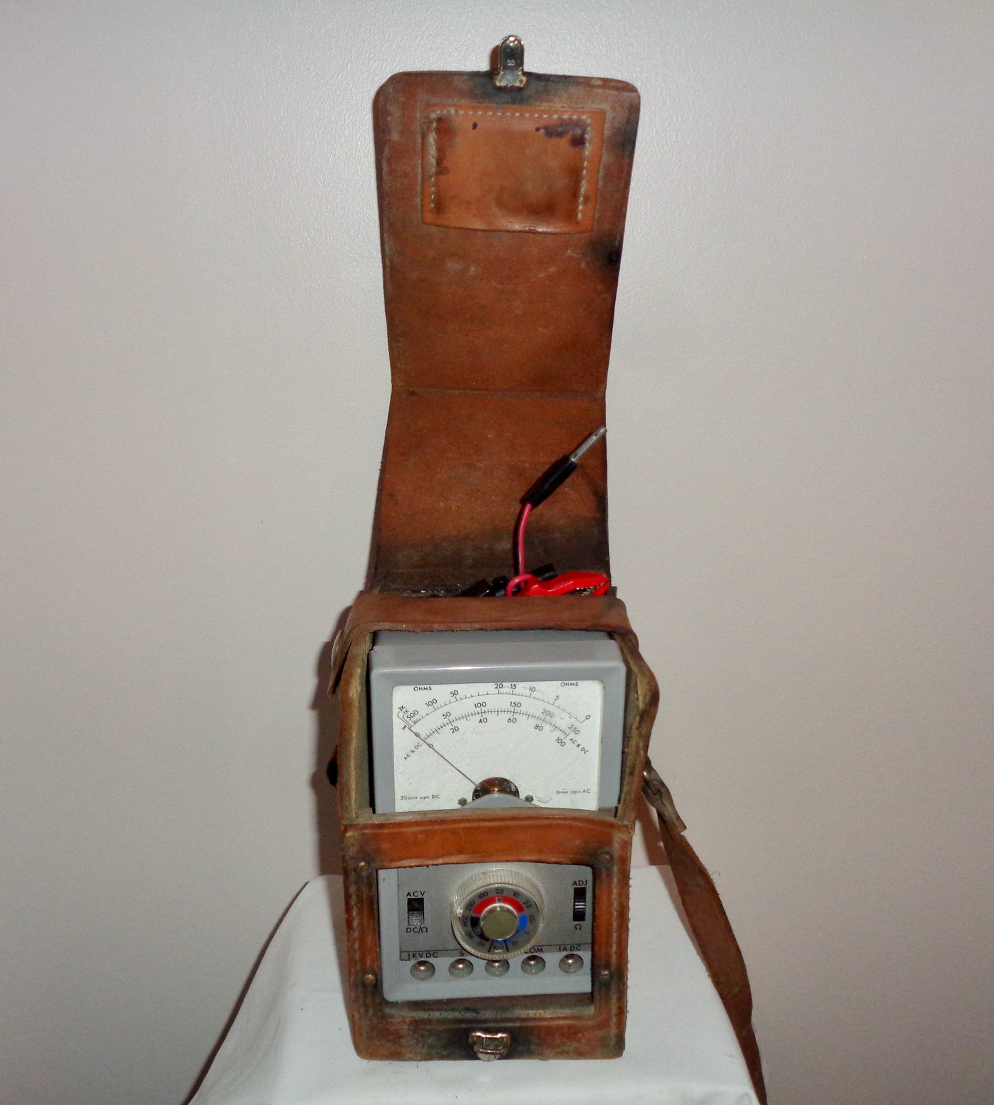 Post Office Multirange Meter Model 12C/1 Includes Leather Case & Leads