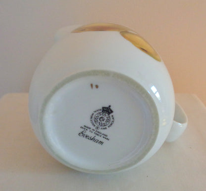 Vintage Royal Worcester Evesham Gold Medium Milk Jug