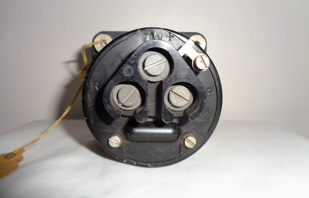 1940s Air Ministry RAF Aircraft Radiator Temperature 24 Volt Cockpit G ...