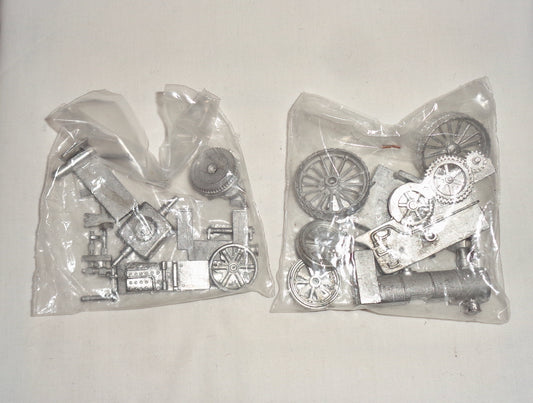 Vintage Rowland Miniatures OO Gauge Model Ploughing Engine White Metal Boxed Kit