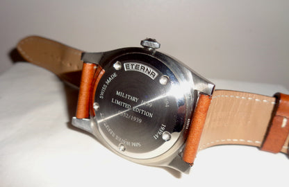 Eterna Heritage Wrist Watch Version Of A Majetek 1939 Czech Military Watch Model 1939.41.46.1298