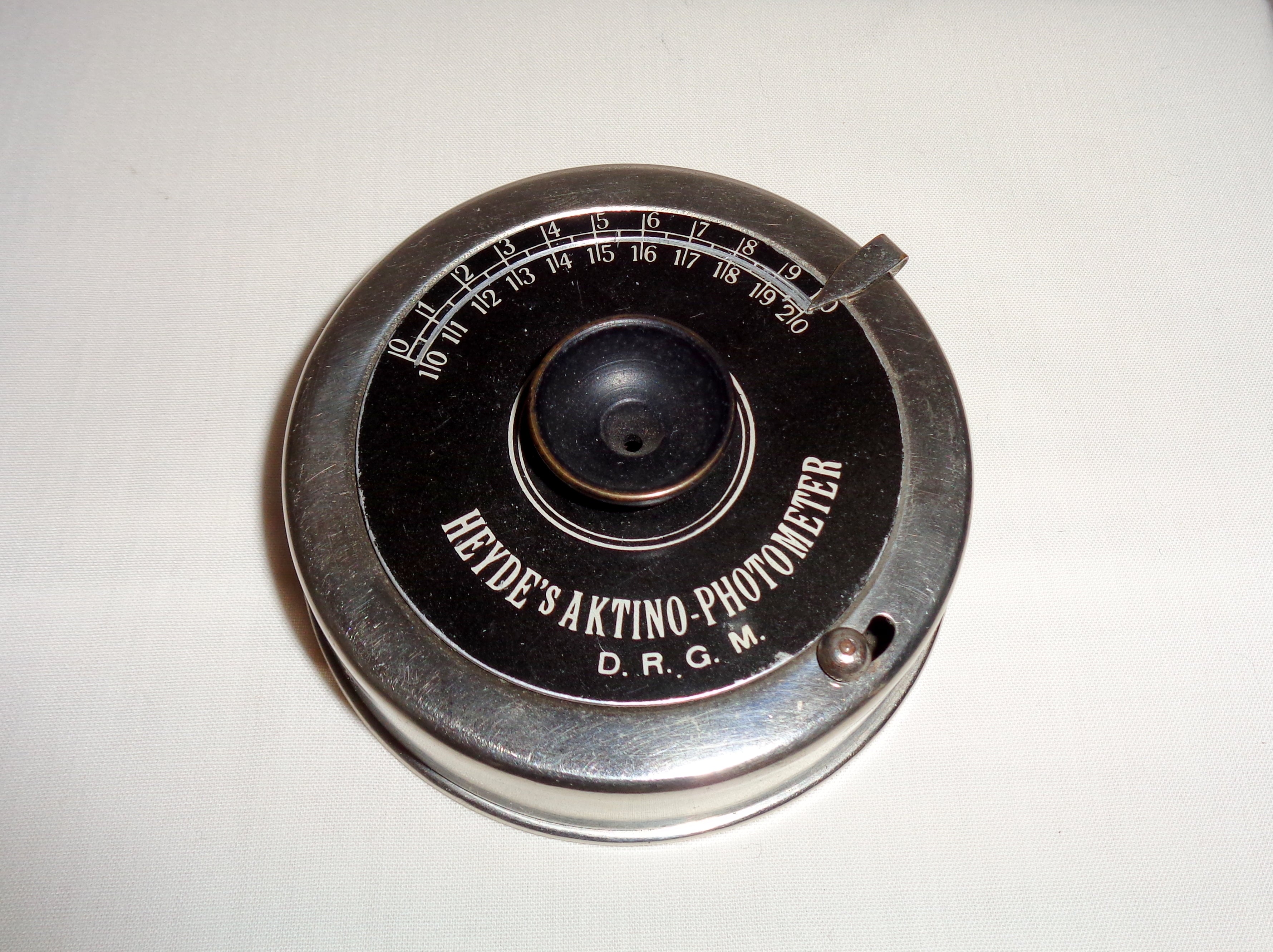 Antique Heyde's Aktino Photometer Exposure Meter – Mullard