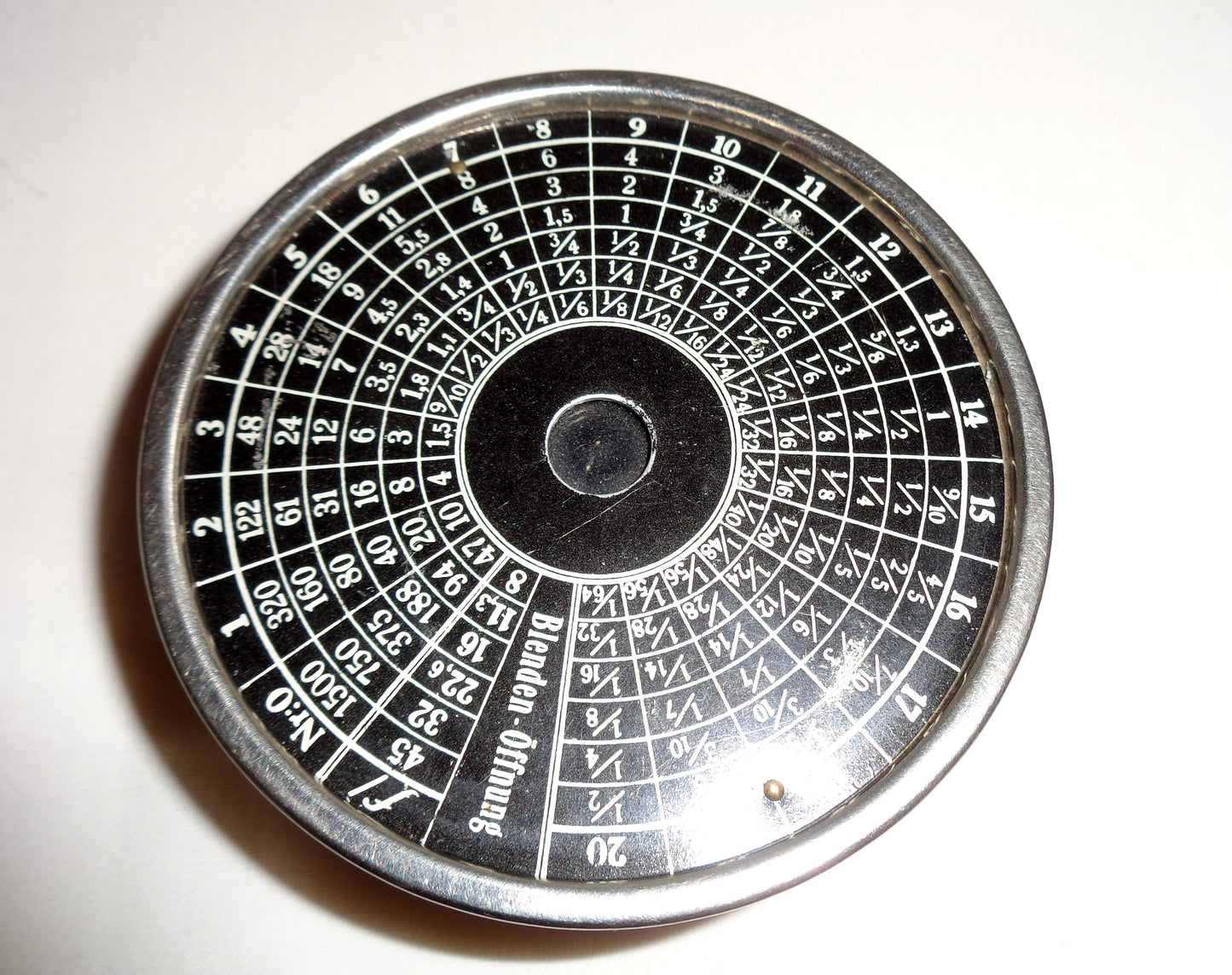Antique Heyde's Aktino Photometer Exposure Meter