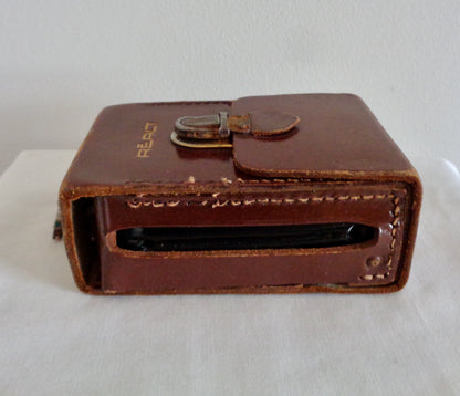 1950s Realt Luxe French Light Exposure Meter In A Leather Case