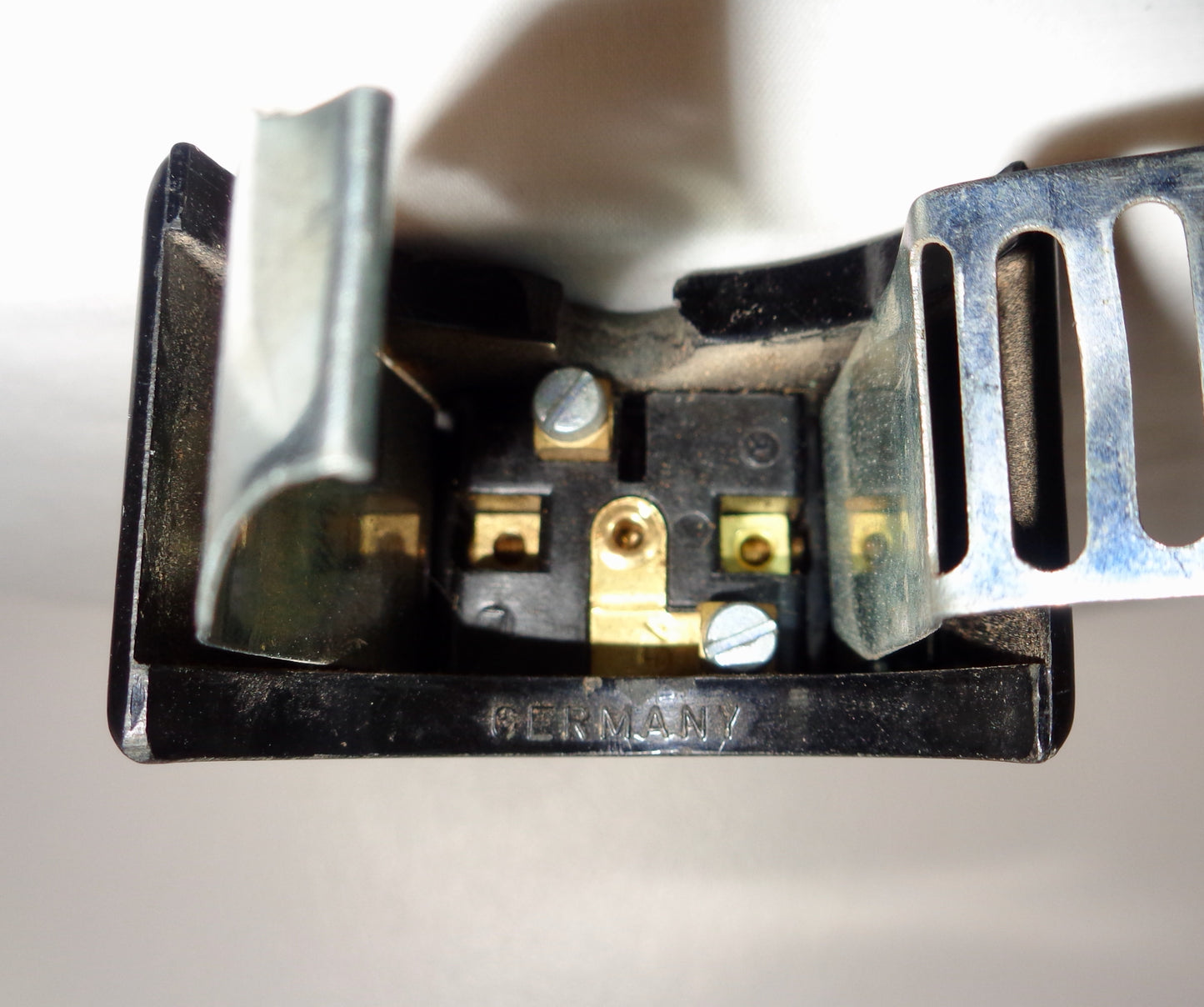 Vintage Steering Column Mount Indicator Switch In Black Bakelite