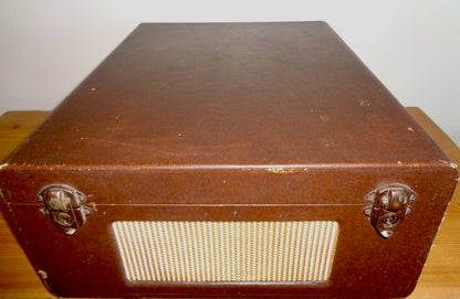1952 Portable Decca Portrola Combined MW/LW Radio And Record Player