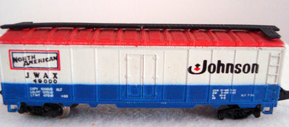 Vintage N-Gauge Johnson Wax Container Wagon