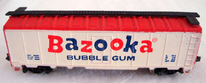 Vintage N-Gauge Bazooka Bubble Gum Container Wagon