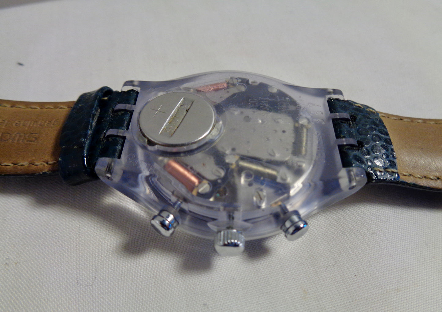 1993 SWATCH Greentic SVC100 Chronograph Watch