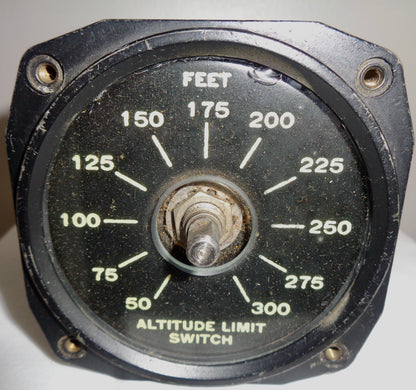 WW2 Grumman TBF Avenger Altitude Limit Switch SA-1A/ARN-1 110FB/386 50-300 Feet