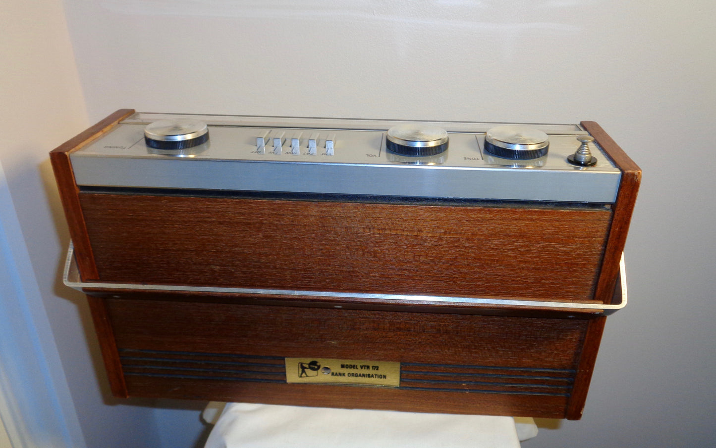 1970s Bush Merlin Model VTR 172 Portable Radio