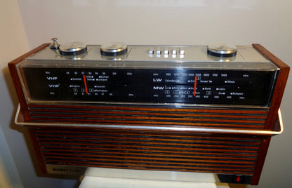 1970s Bush Merlin Model VTR 172 Portable Radio