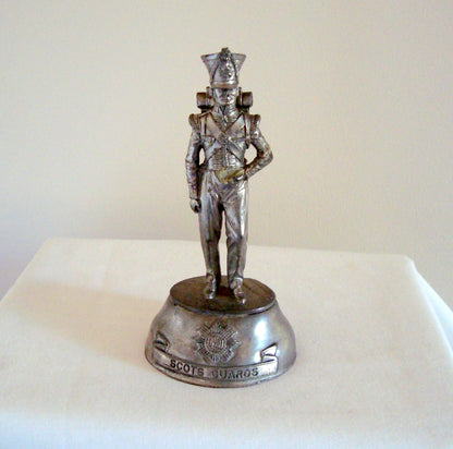 Chas Stadden English Pewter Scots Guard Soldier