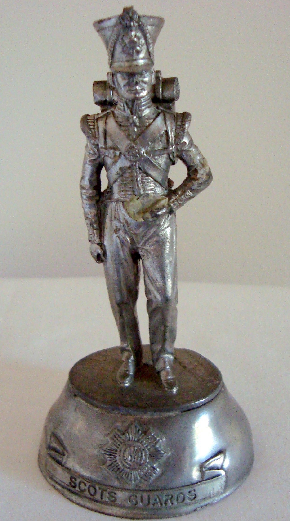 Chas Stadden English Pewter Scots Guard Soldier