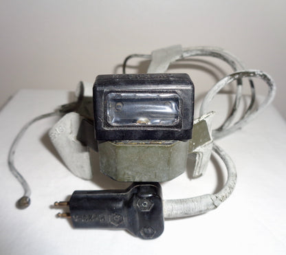 1960s T45 NATO Army Noise Cancelling Carbon Lip Microphone