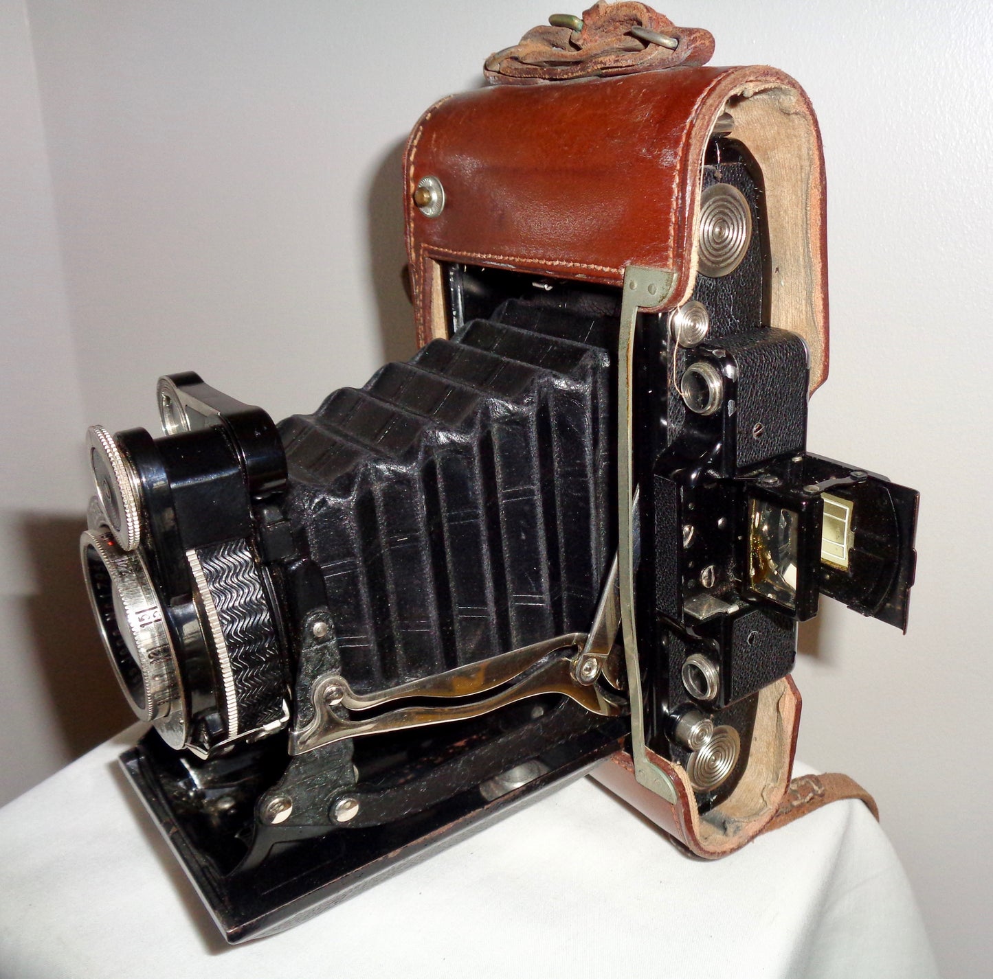 1940s Zeiss Ikon Super Ikonta C Camera Tessar f3.8 10.5cm Lens