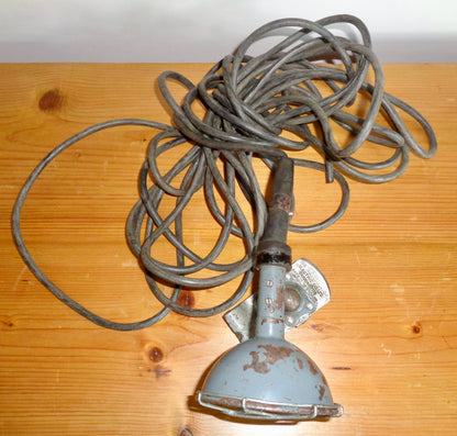 Vintage Kelvin Norton Clip On Inspection Light With Power Supply Lead For Ferret AFV