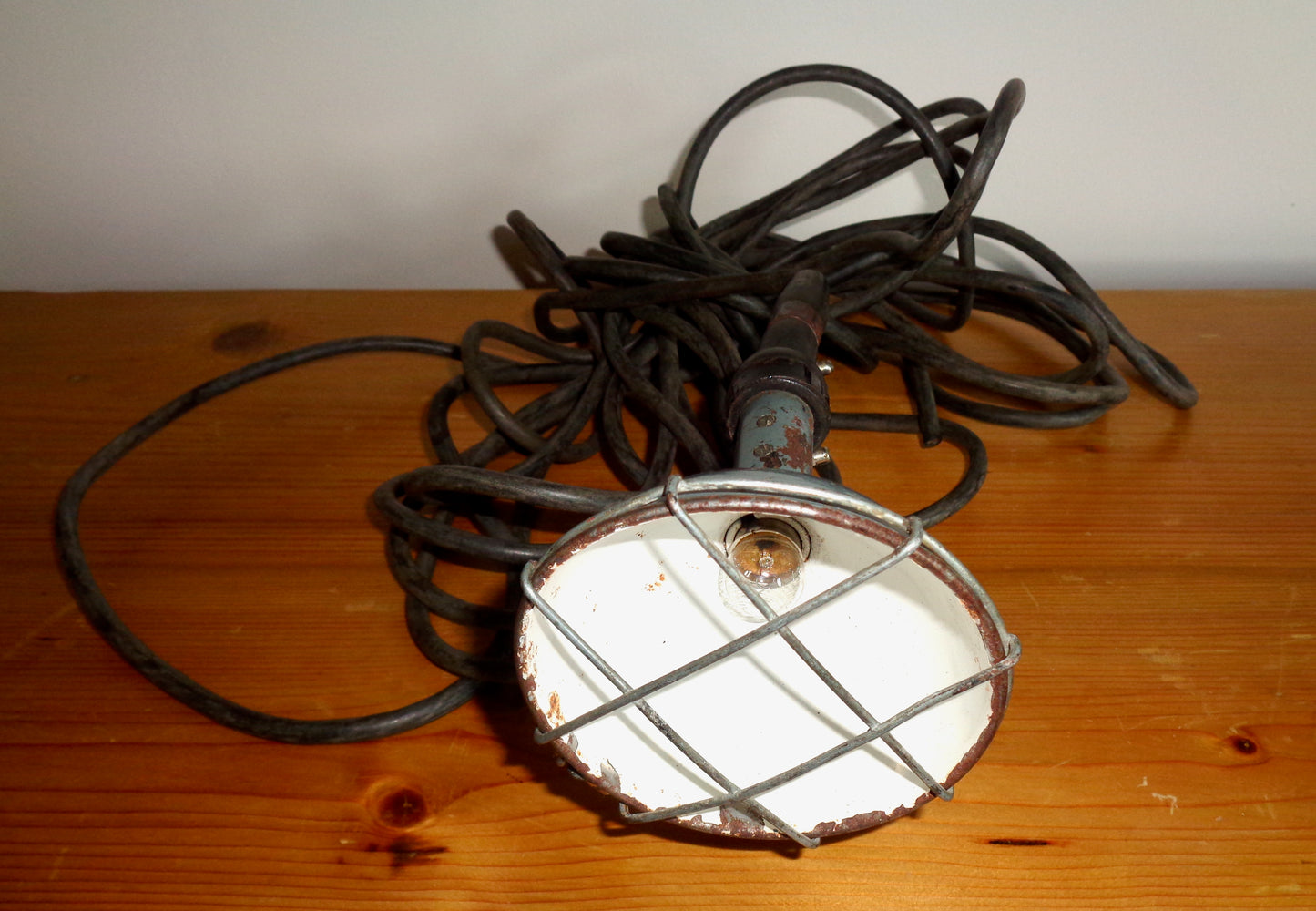 Vintage Kelvin Norton Clip On Inspection Light With Power Supply Lead For Ferret AFV
