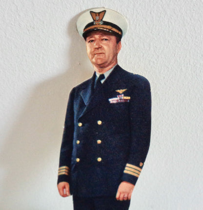 WW2 Bendix Aviation Company USA Commander Coast Guard Paper Figure/Doll