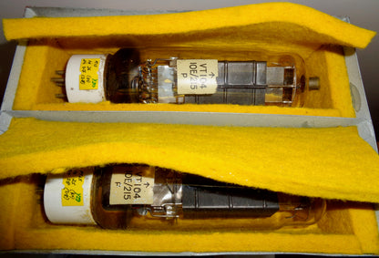 WW2 RAF Manby Metal Transit Case Holding PT15 (VT104) Pentode Valves