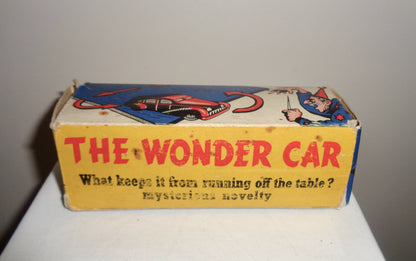1950s Boxed Wells Brimtoy Tinplate Clockwork The Wonder Car