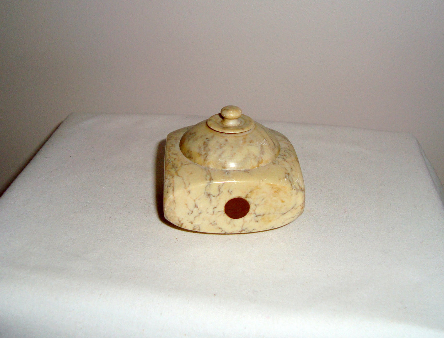 Vintage Soapstone Trinket Box