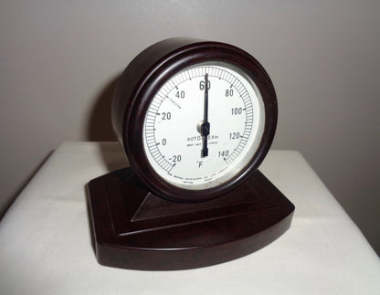 Vintage Brown Bakelite Rototherm Thermometer