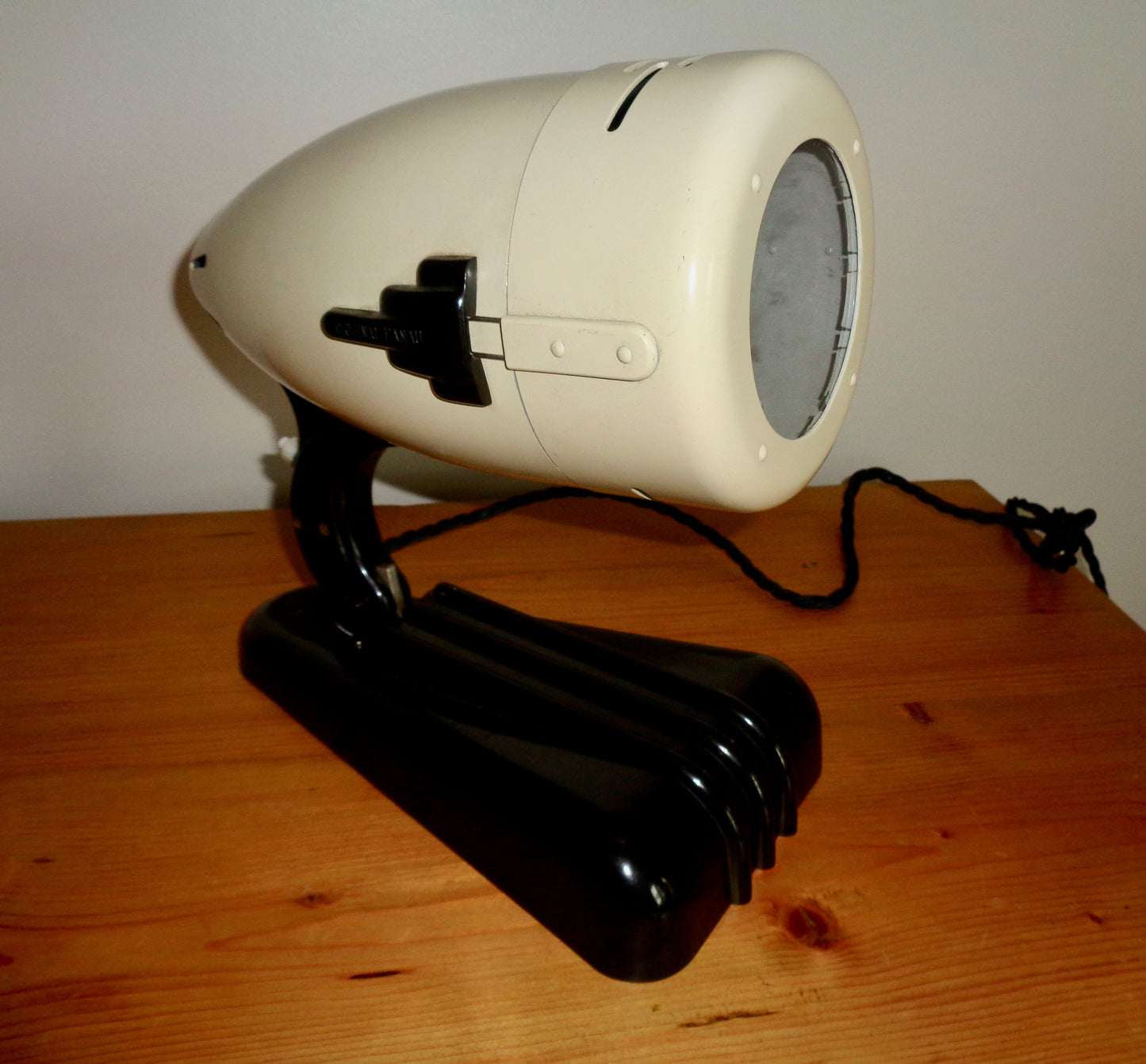 1950s Hanau Bakelite UV Tanning Lamp Repurposed As a Table Lamp