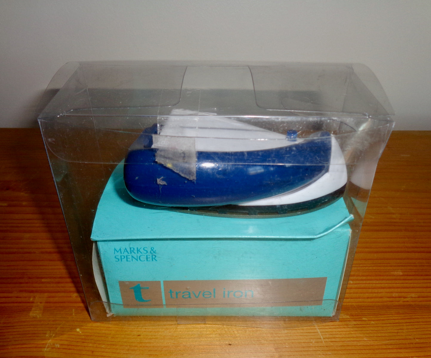 1990s Mini Marks and Spencer Travel Iron