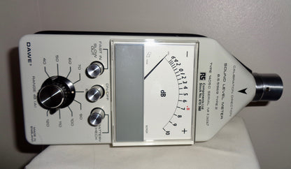 Dawe Sound Level Meter Type 1405D. Serial Number R36067