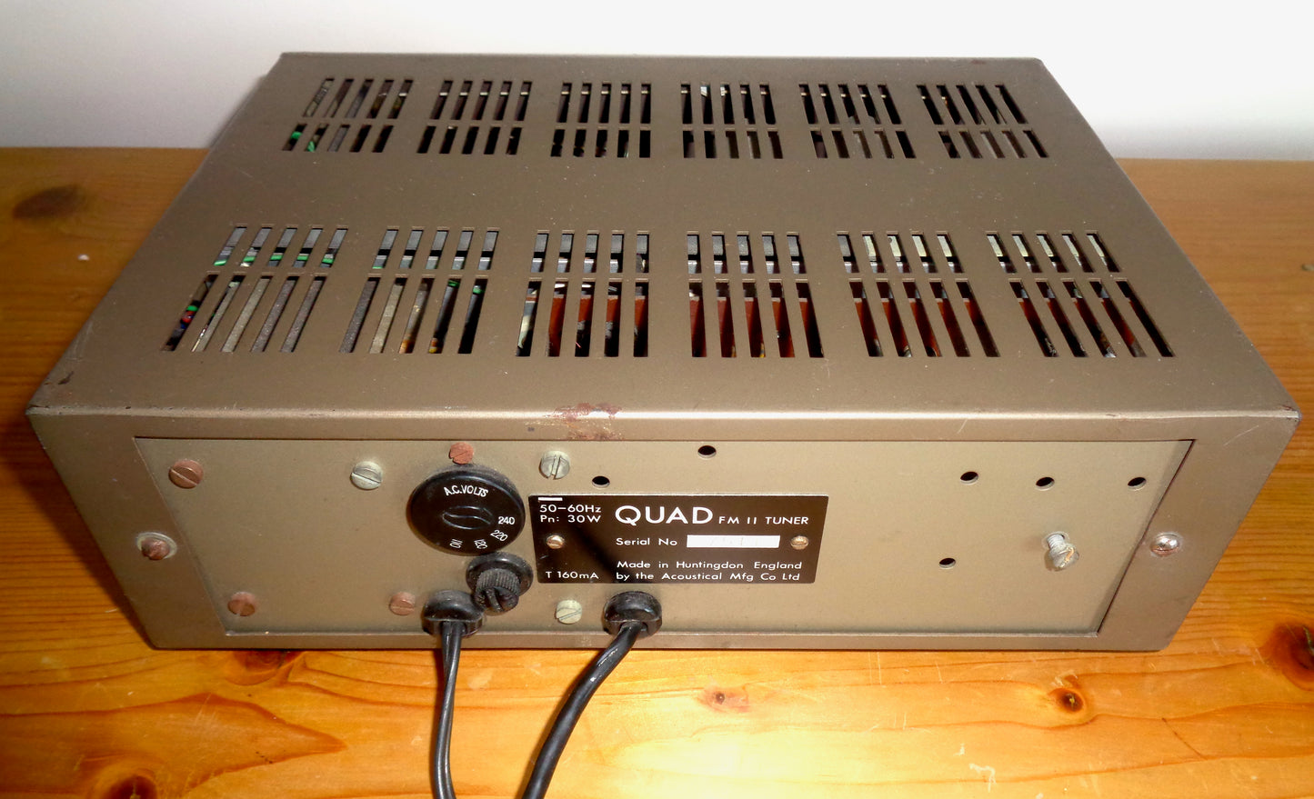 Quad FM2 Stereo Valve Tuner