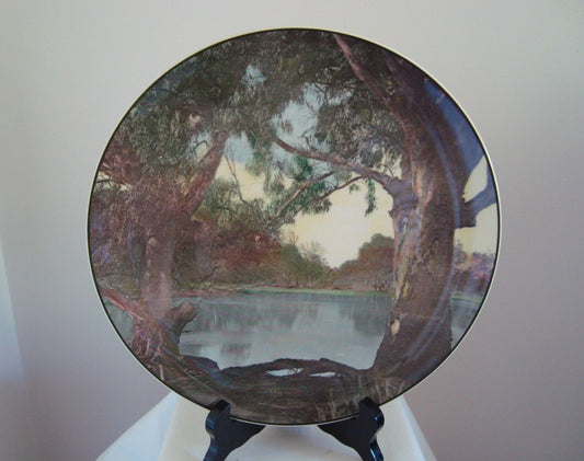 Royal Doulton Murray River Gums Photolithography collector's plate D6425