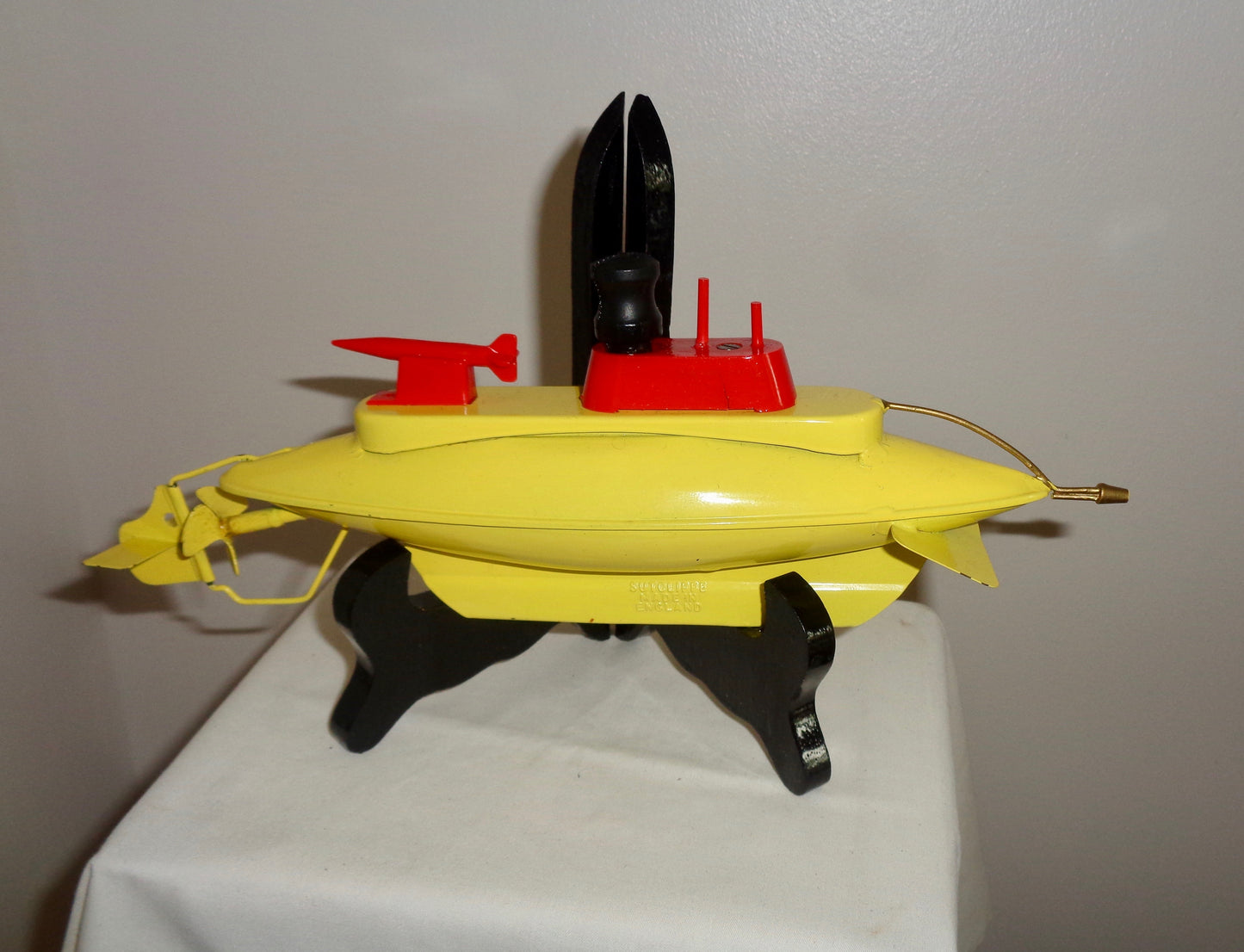 1970s Sutcliffe Clockwork Model Sea Wolf Atomic Submarine