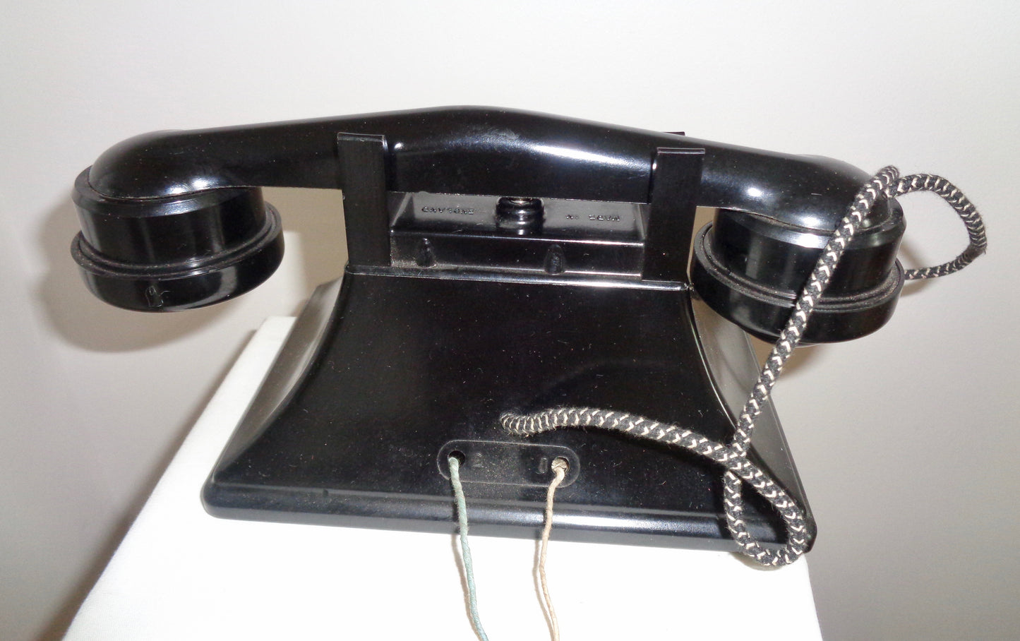 1930s Children's Arrow Intercom Telephone Set Vintage Toy