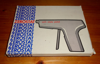 Vintage Zerostat Anti-Static Pistol For Eliminating Static On Vinyl Records