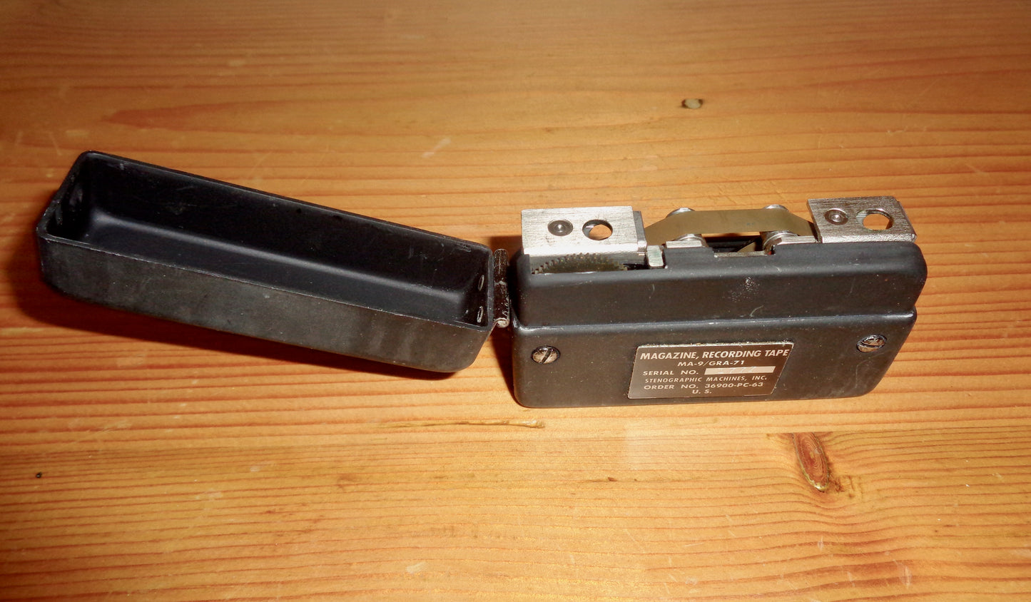 1960s Military Morse Magazine Recording Tape MA9 / GRA71 For An Electromechanical Burst Encoder