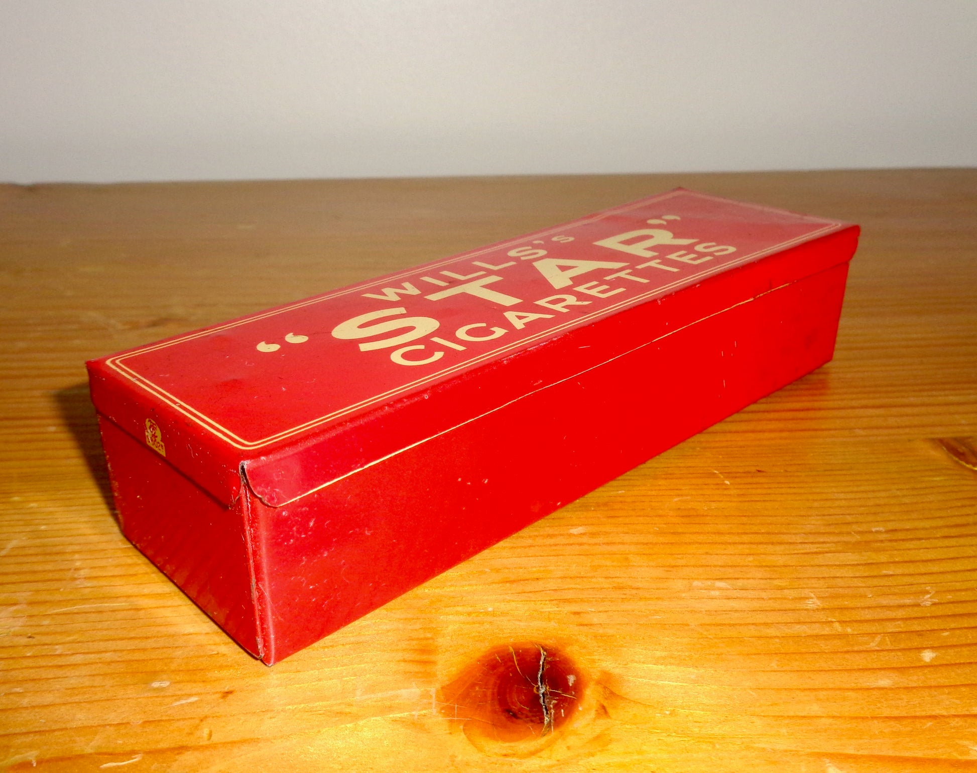 Wills's Star Cigarettes Boxed Tin Set of 28 Dominoes In Black Crystalate