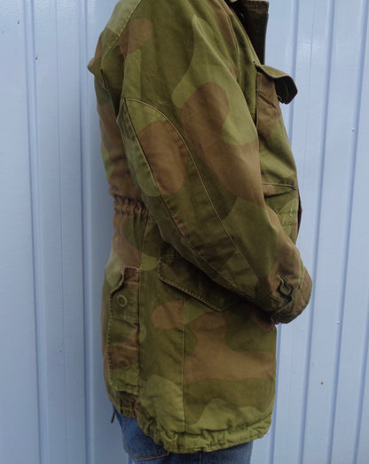 Vintage Norwegian M75 Military Camouflage Jacket