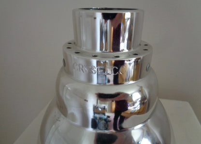 Cryselco Polished Aluminium Pendant Light/Lamp Shades