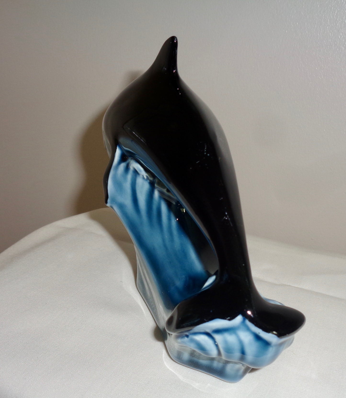 Vintage Poole Pottery Leaping Dolphin 7" Length