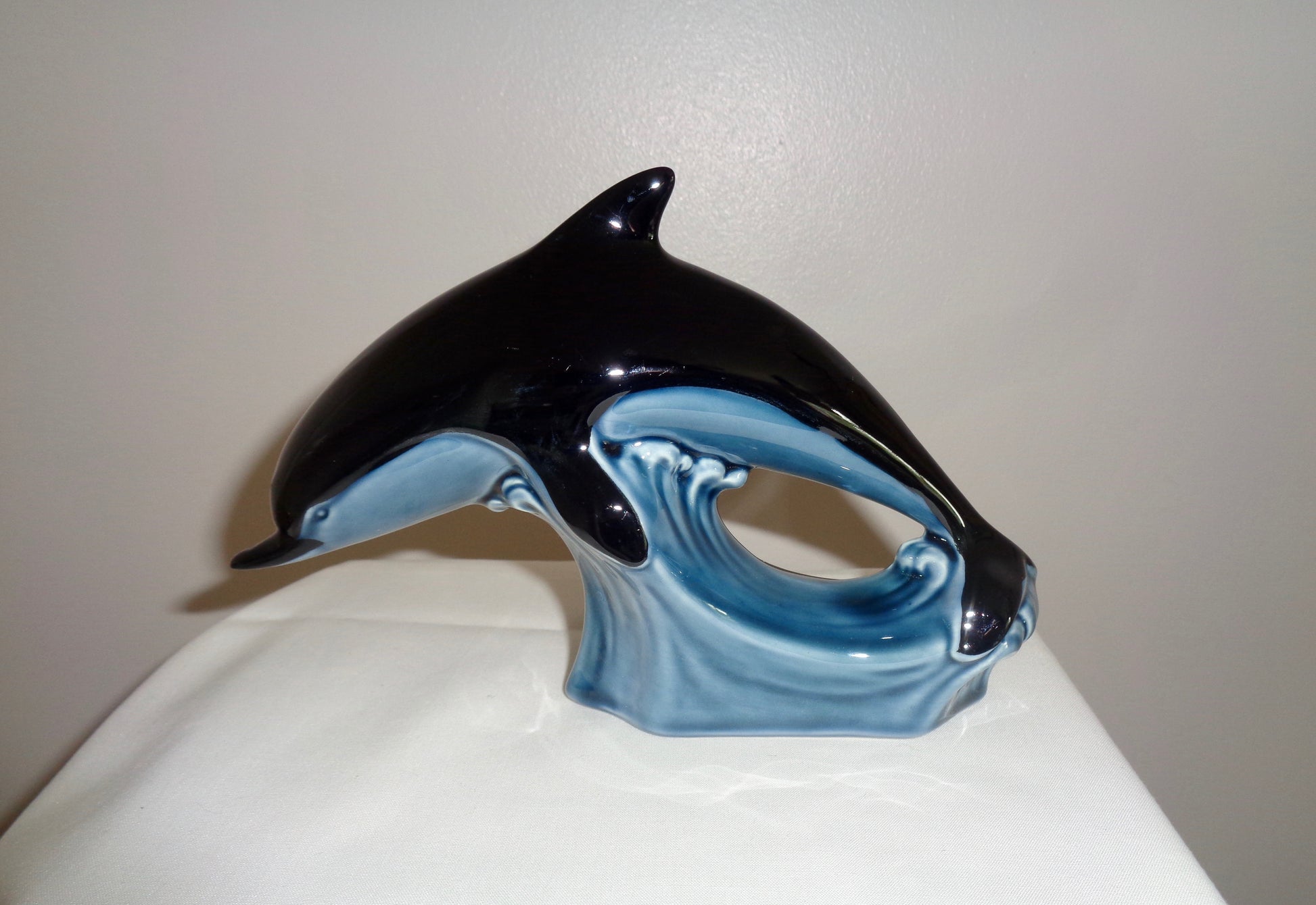 7" Length Poole Pottery Leaping Dolphin