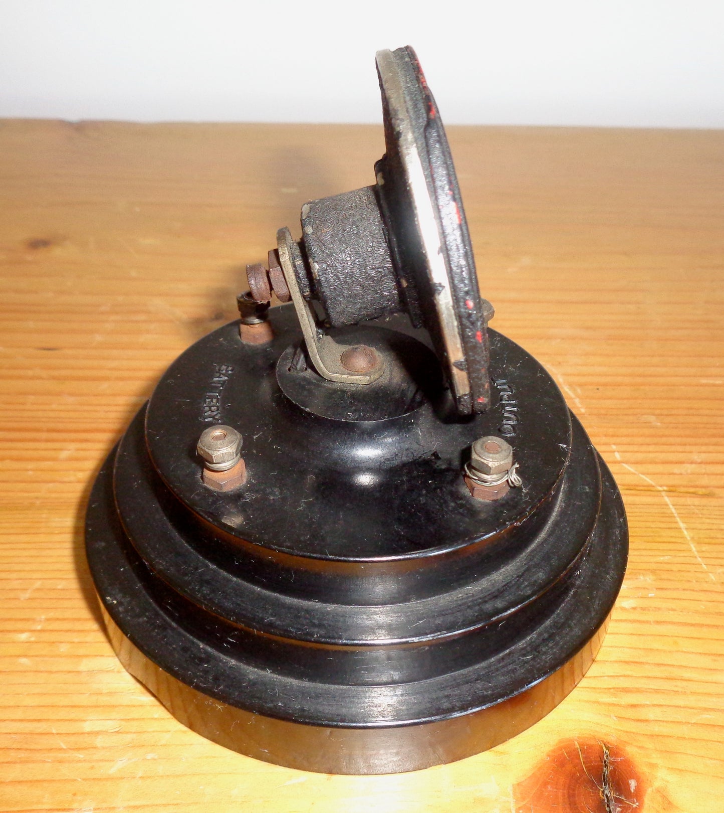 Vintage Bakelite Home Broadcasters Desk Microphone