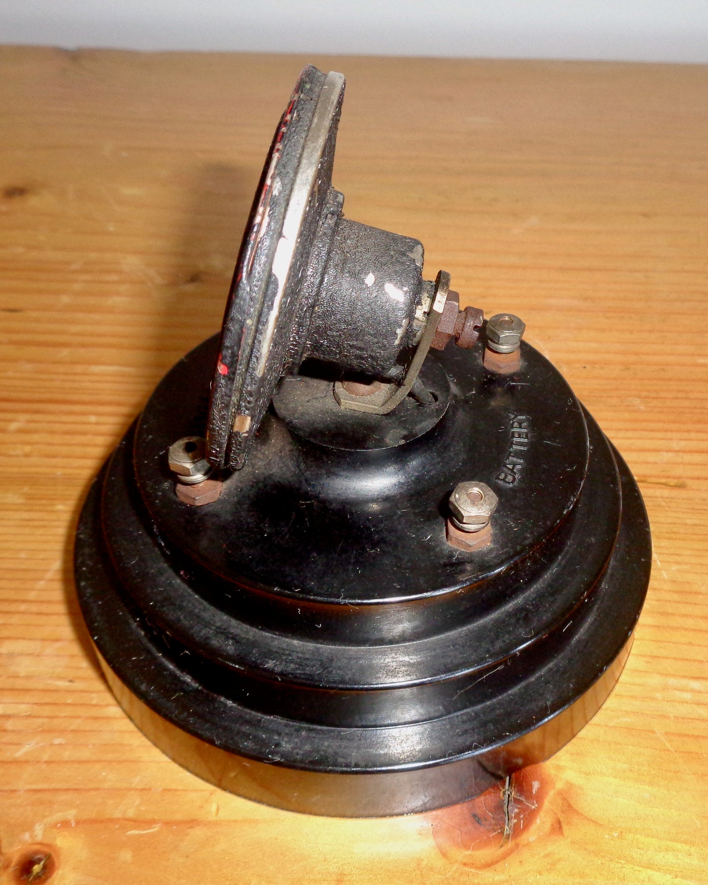 Vintage Bakelite Home Broadcasters Desk Microphone